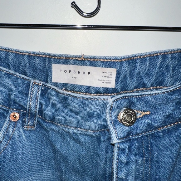 Topshop Mom Jeans - Picture 3 of 3